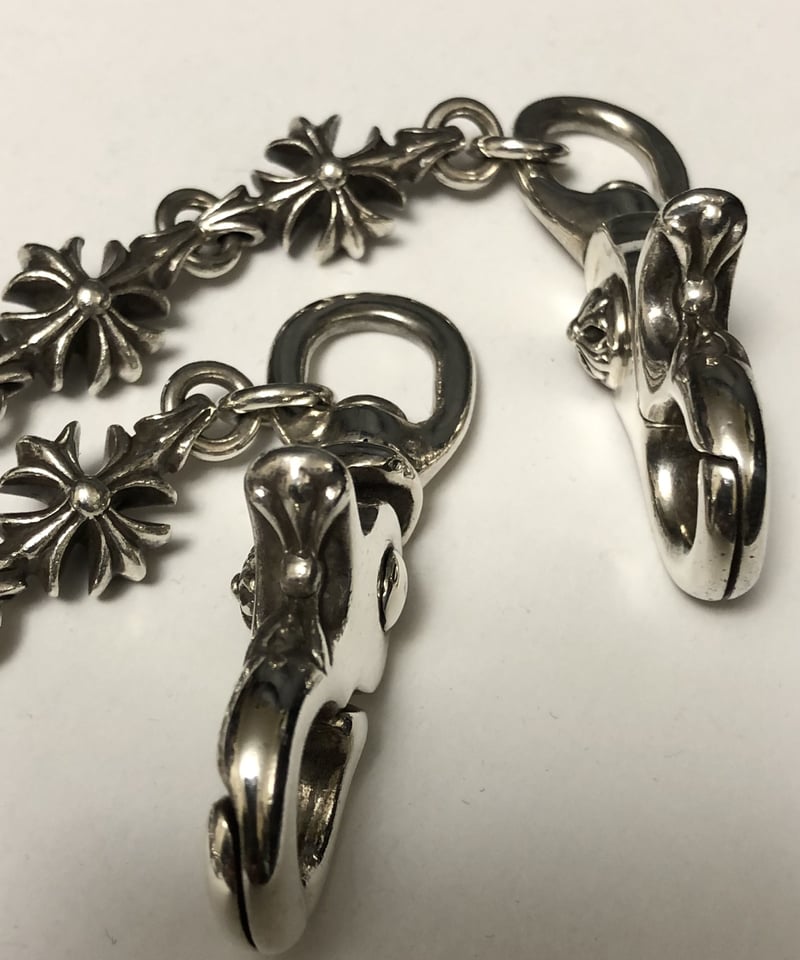 クロムハーツウォレットチェーン〉Chrome Hearts 4C CROSS クロムハーツウォレットチェーン〉Chrome Hearts 4C CROSS