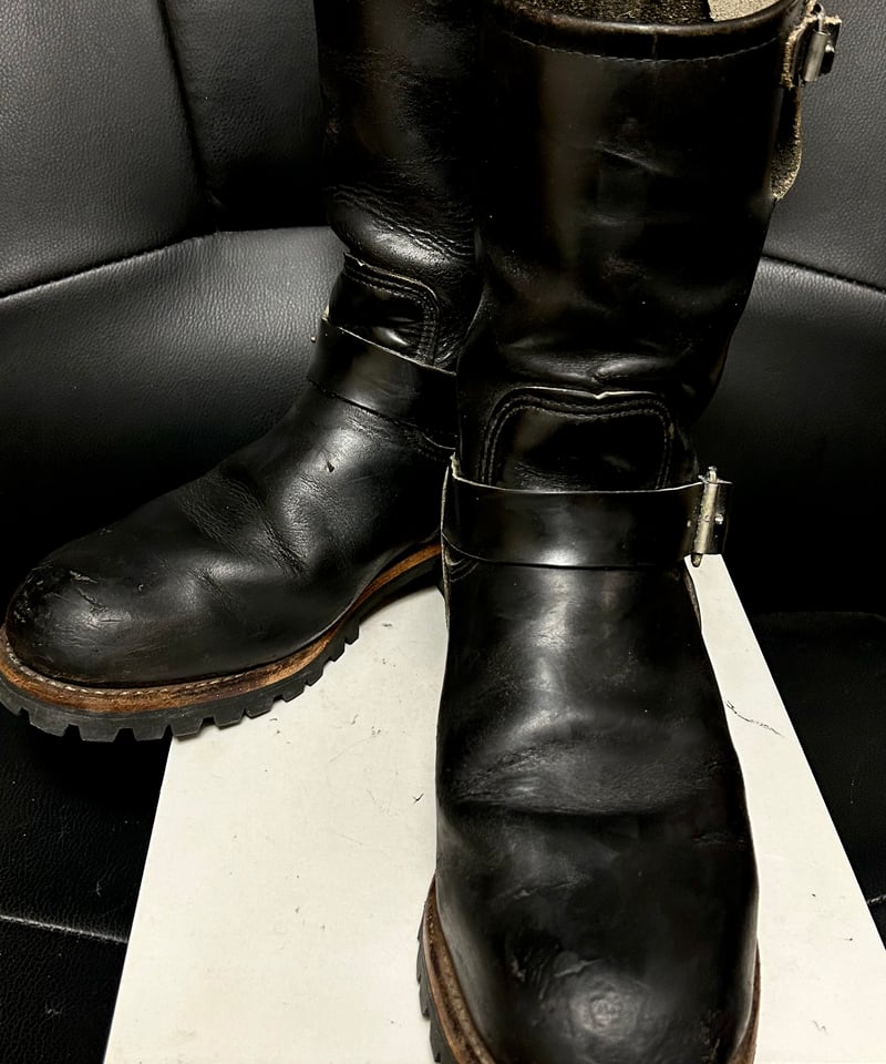 大放出　レッド　31.5＜税送料2770円込み＞カスタム　前後カービングＴ搭載 廃盤】レッドウィング 2210 pt91