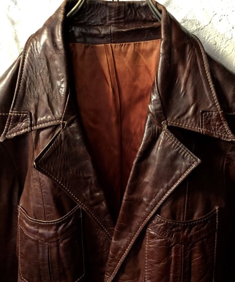 CATEGORY 70,s vintage Grunge Leather EASTWEST…e