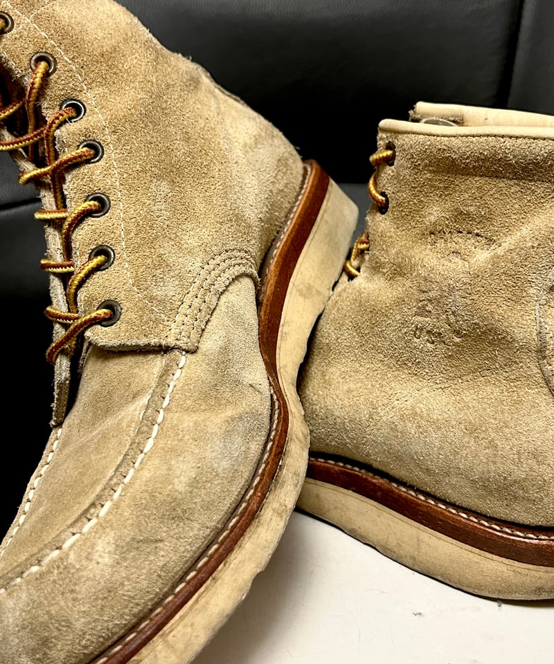 ソロイストラフアウトレザーチーフUSED オールドU.S.A. CHIPPEWAラフアウトレザー〉CHIPPEWAアーカイブU.S.A