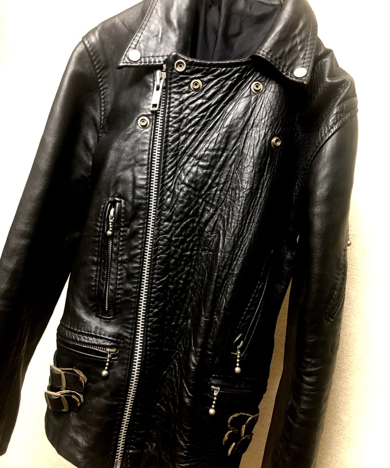 UKセブンティーズシボ革SHEEPパンクスライダース》70,s イングランド製