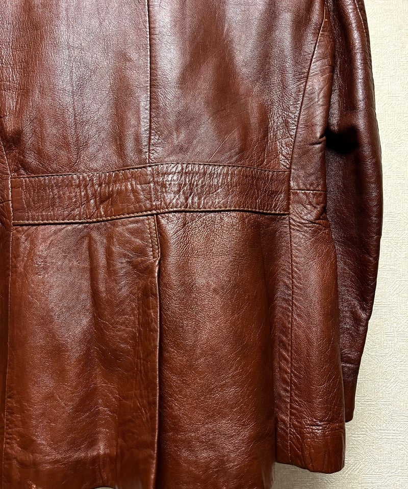 【値下げ不可】70s レザージャケット　ユーロ　ヴィンテージ 値下げ不可】70s レザージャケット ユーロ ヴィンテージ 70s 80s