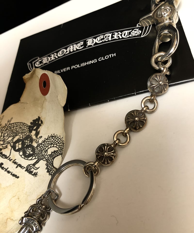 帝王クロムハーツ普遍的人気伝統CROSSBALL KEYCHAIN #2》Chrome He