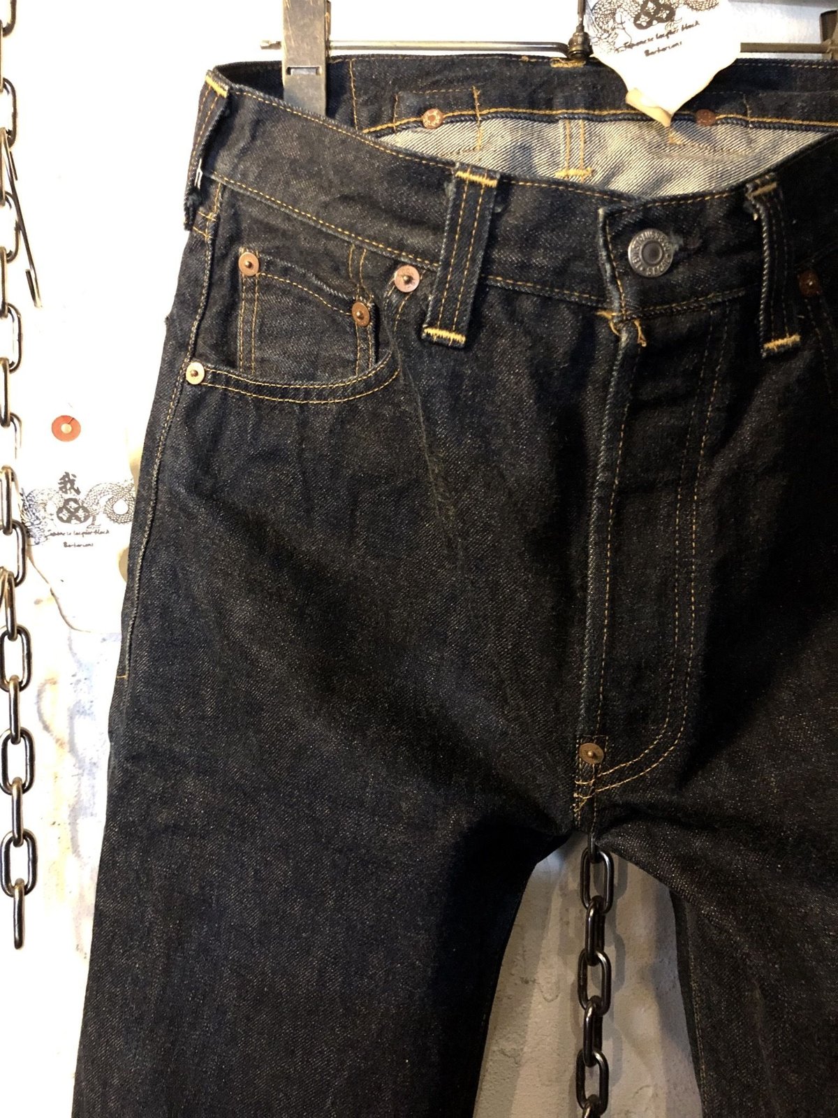 米国製バレンシア工場〉LEVI'S復刻米国製1937,s MODEL 201XX 201 0...