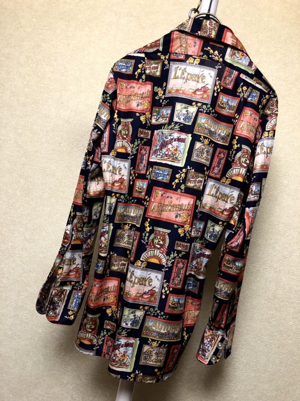 Y's bis 開襟シャツ 90s 花柄 総柄 ポリエステル Y's bis 開襟シャツ 90s 花柄 総柄 ポリエステル - メルカリ