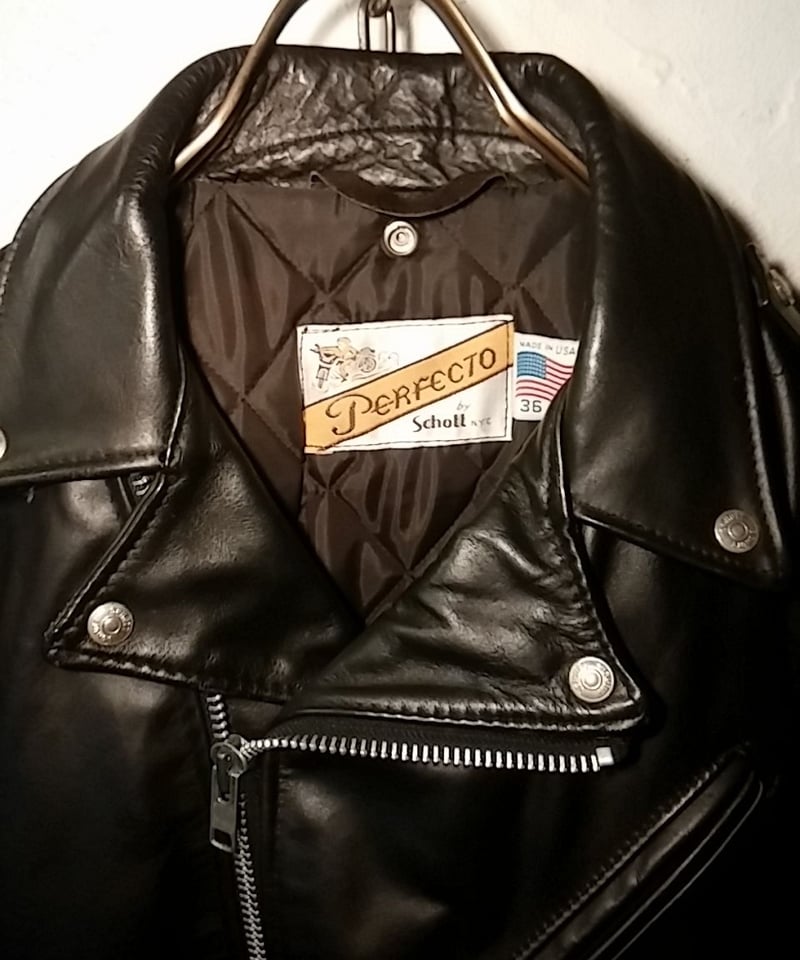 80,s U.S.A.製 Schott 618US RIDERS JACKET 36 | 我妻