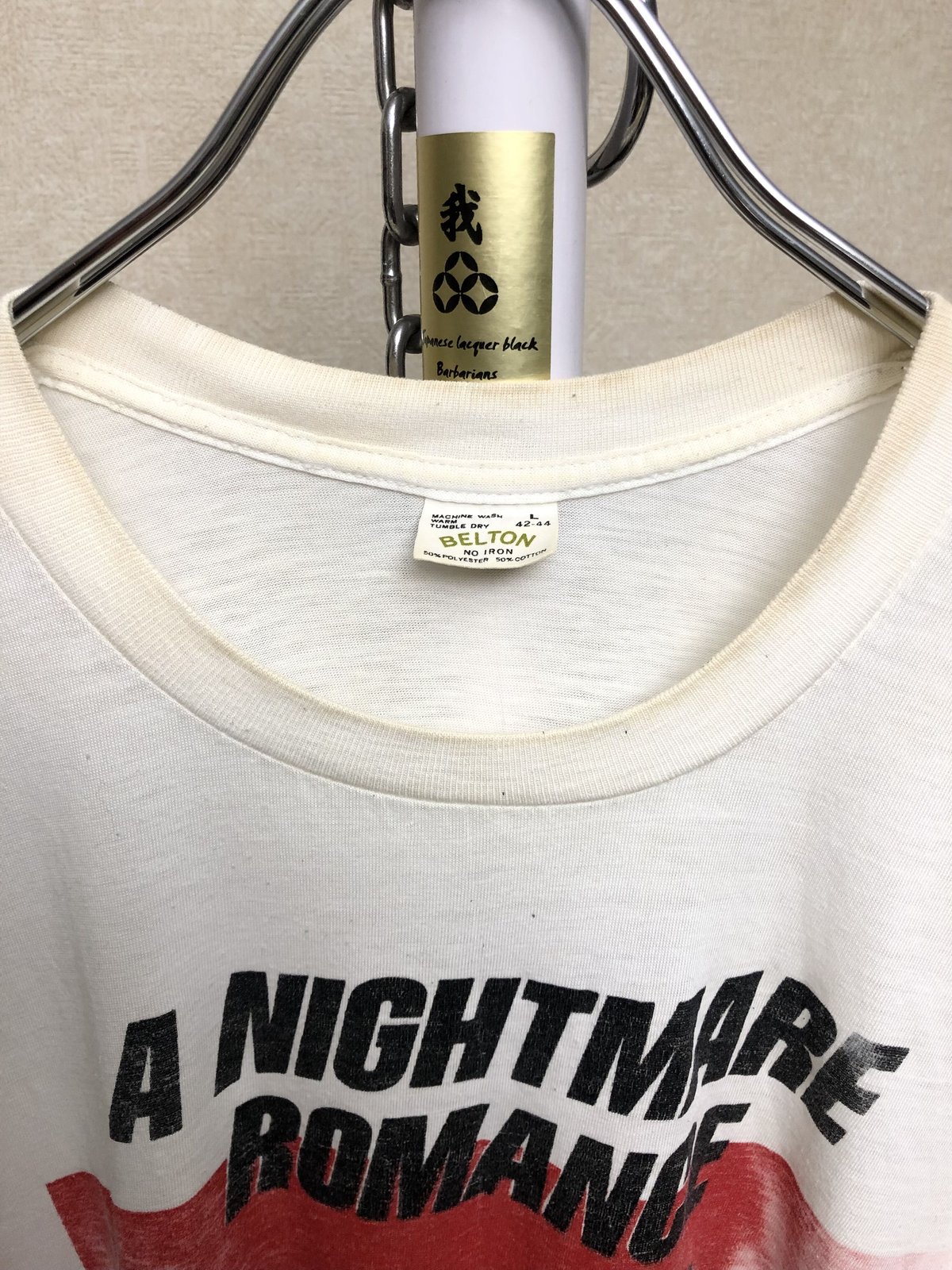 英国製PunkガーゼTシャツ80年代ビンテージ 英国製PunkガーゼTシャツ80年代ビンテージ