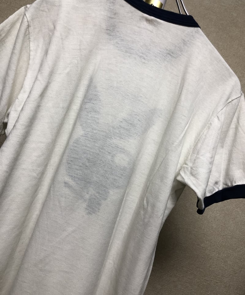 激レア USA製 80's プレイボーイTシャツ ヴィンテージたTシャツ OLD PLAYBOY - プレイボーイ 80s ヴィンテージ プリント 半袖 T