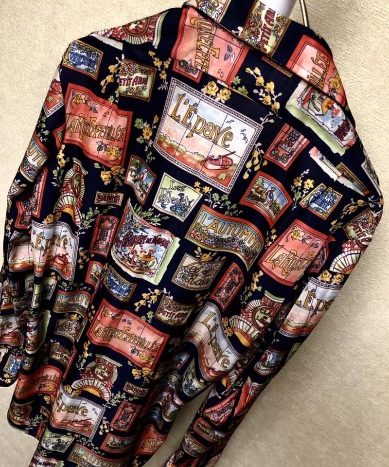 セブンティーズ総柄シャツシリーズ①〉70年代U.S.A.製 セブンティーズ総柄シャツシリーズ①〉70年代U.S.A.製