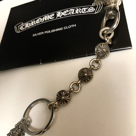 《帝王クロムハーツ普遍的人気伝統CROSSBALL KEYCHAIN #2》Chrome Heart #2 CROSSBALL KEYCHAIN Sランク極上美品スペシャルプライス