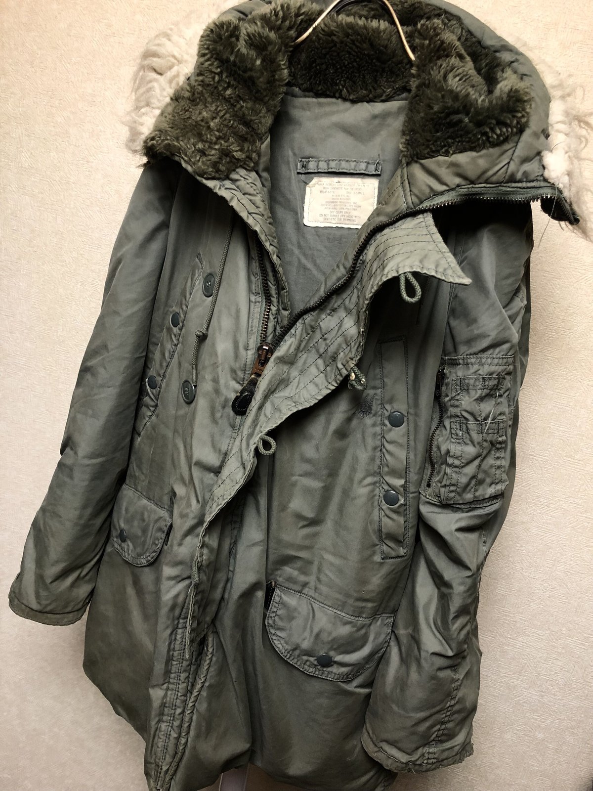 希少　50's N3B ヴィンテージ　ミリタリージャケット リアルファー付き 希少 50s ヴィンテージファージャケット FieldDay N3B