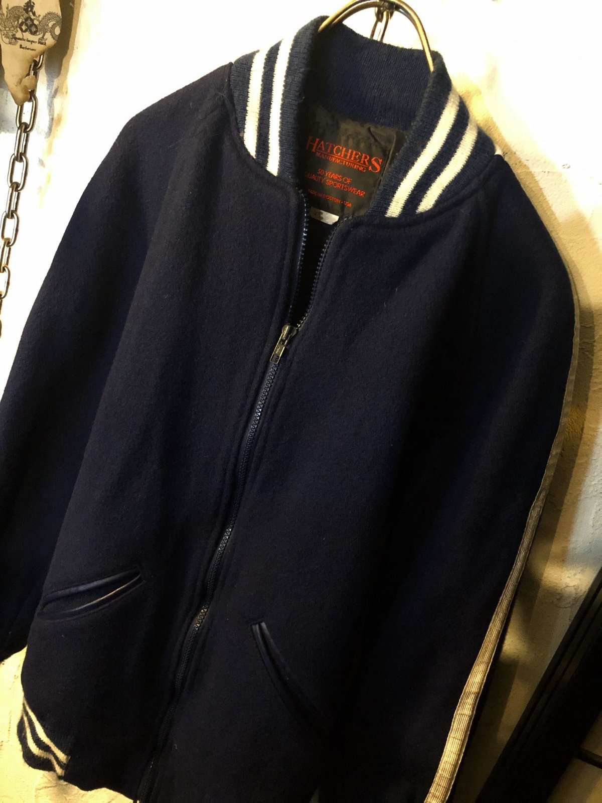 50-60s Hatchers stadium jumper スタジャン