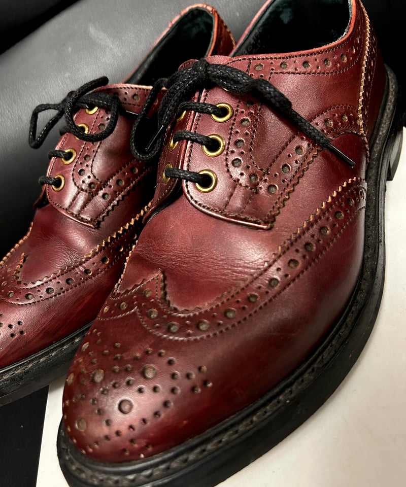 大英帝国シンボリックMODSシューズ〉イングランド製Tricker'sバートン