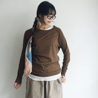 ラグランカットソー　コットン（4色）