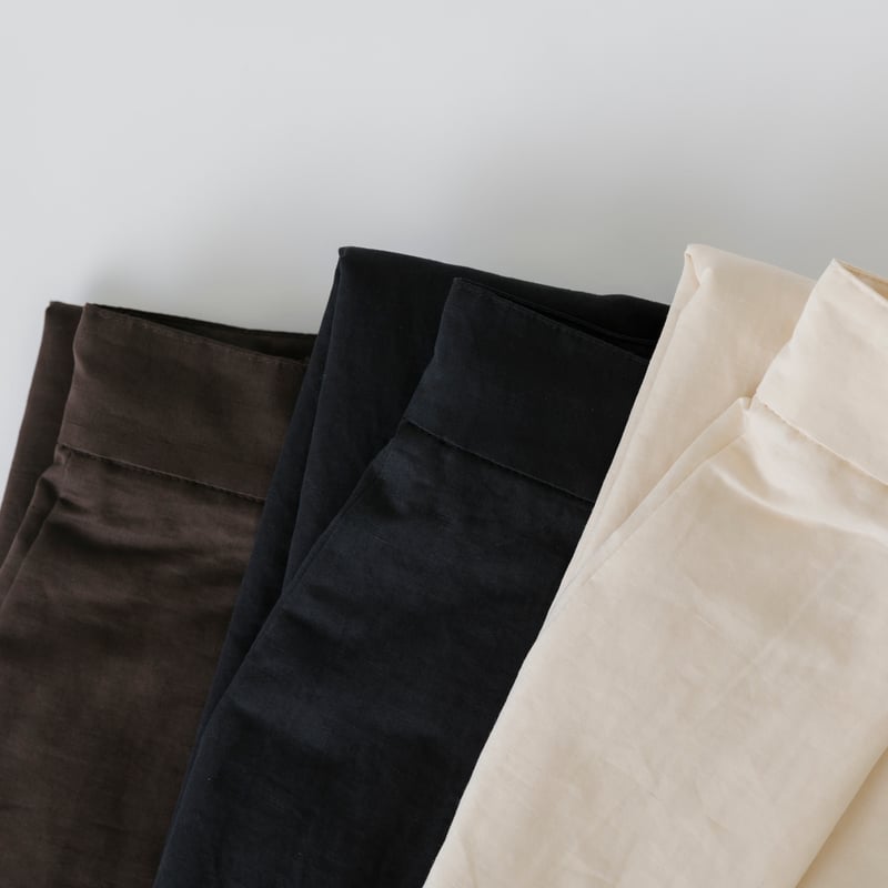 ファビアナフィリッピ　最新タグ　ブラック　リネンパンツ ファビアナフィリッピ 最新タグ ブラック リネンパンツ