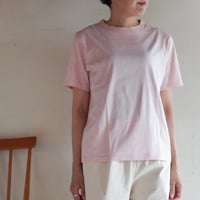 シンプルTシャツ［ピンク］