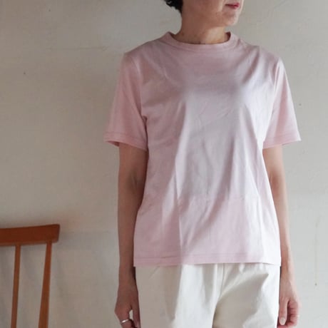 シンプルTシャツ［ピンク］