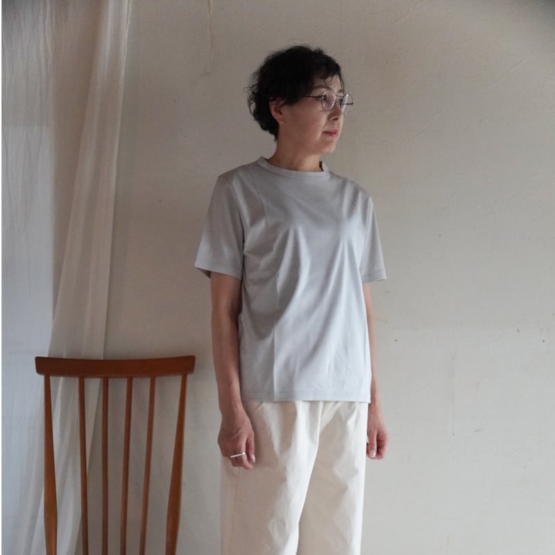 シンプルTシャツ［アイスグレー］ | nuuno.