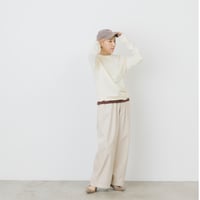 ポッカパンツ コーデュロイ　[ 白 ]
