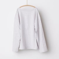 コットンカットソー[杢ホワイト]