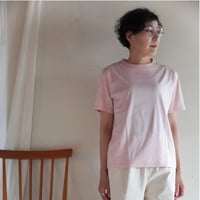 シンプルTシャツ［ピンク］