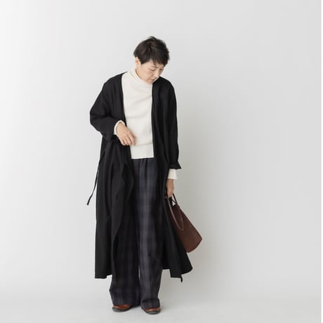 カシュクール ウール混 ［ベージュ］