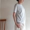 シンプルTシャツ［アイスグレー］