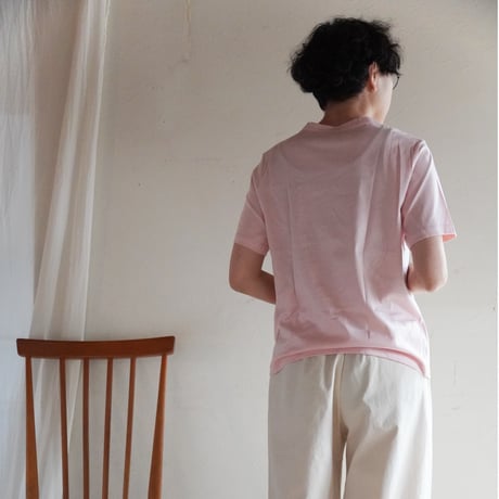シンプルTシャツ［ピンク］