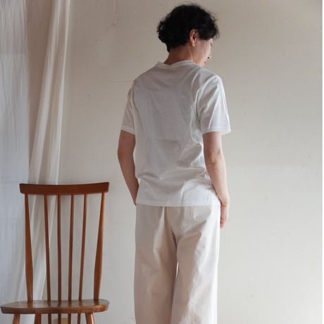 シンプルTシャツ［白］
