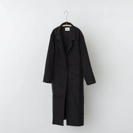 nuuno. ネイビー ロングコート NANO universe（ナノユニバース）の
