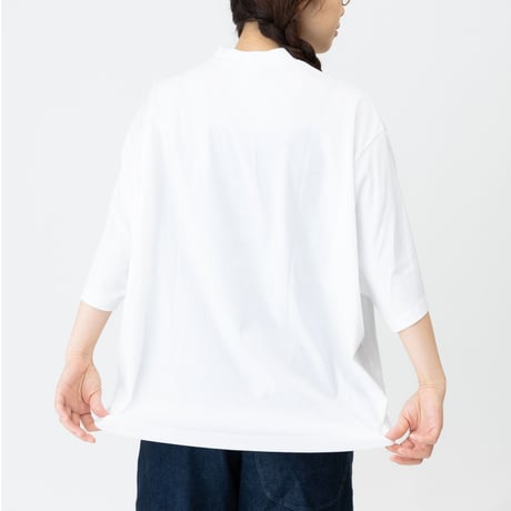 オーバーTシャツ［白］