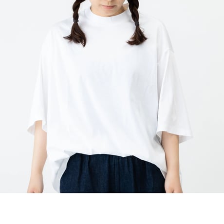 オーバーTシャツ［白］