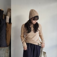 長袖ウールTシャツ (２色)