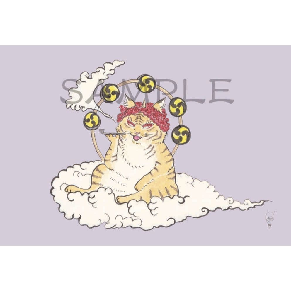 ねこ★ポストカードセット② 猫舞伎ポストカードセット 〜ありがとう〜 | にゃぶきや