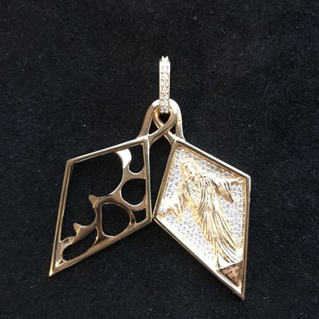 CEORIZ "Jesus" Pendant top. Yellow Gold(top)×Yellow Gold,