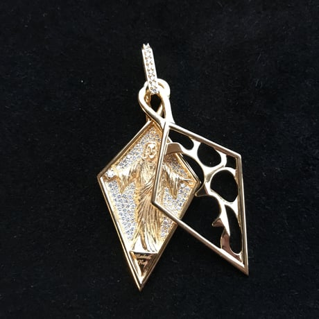 CEORIZ "Jesus" Pendant top. Yellow Gold(top)×Yellow Gold,