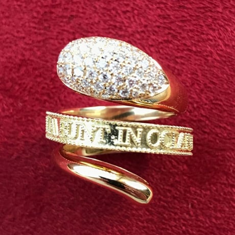 CEORIZ "Stilla Bunt In Oceanum, One drop" Diamond Ring.
