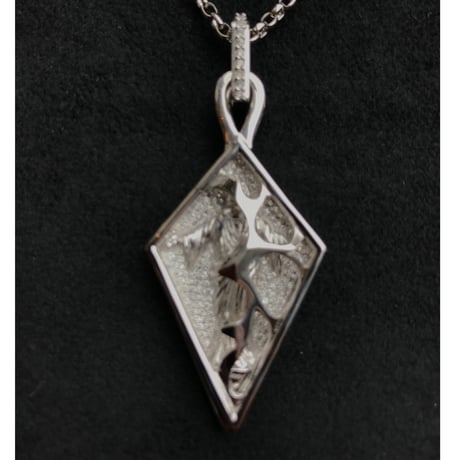 CEORIZ "Jesus" Pendant top. White Gold(top)×White Gold.