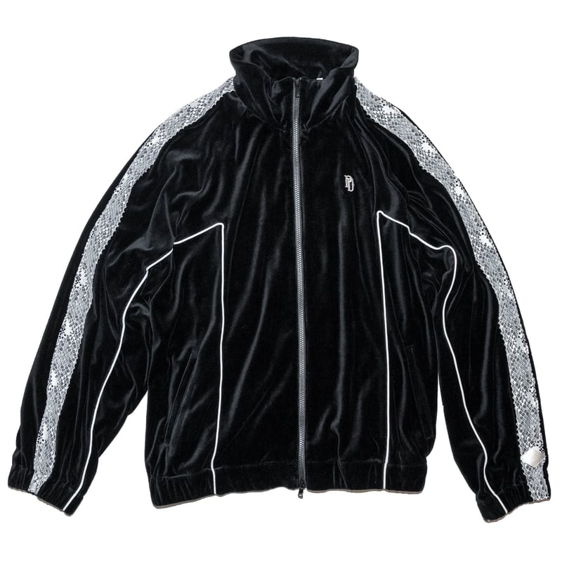 PEARL PIPING VELOURS TRACK JKT コンダクター el conductorH - 【25SS】パール パイピング ベロア トラック