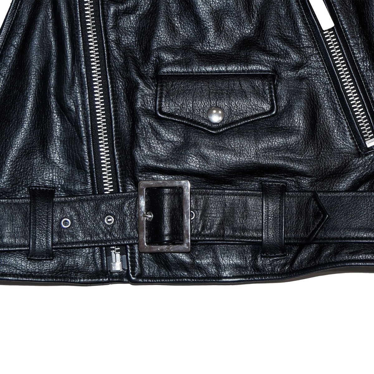 ジャケット・アウター el conductorh LEATHER BIKER JKT LACE UP LEATHER BIKER JKT | el conductorH ONLIN