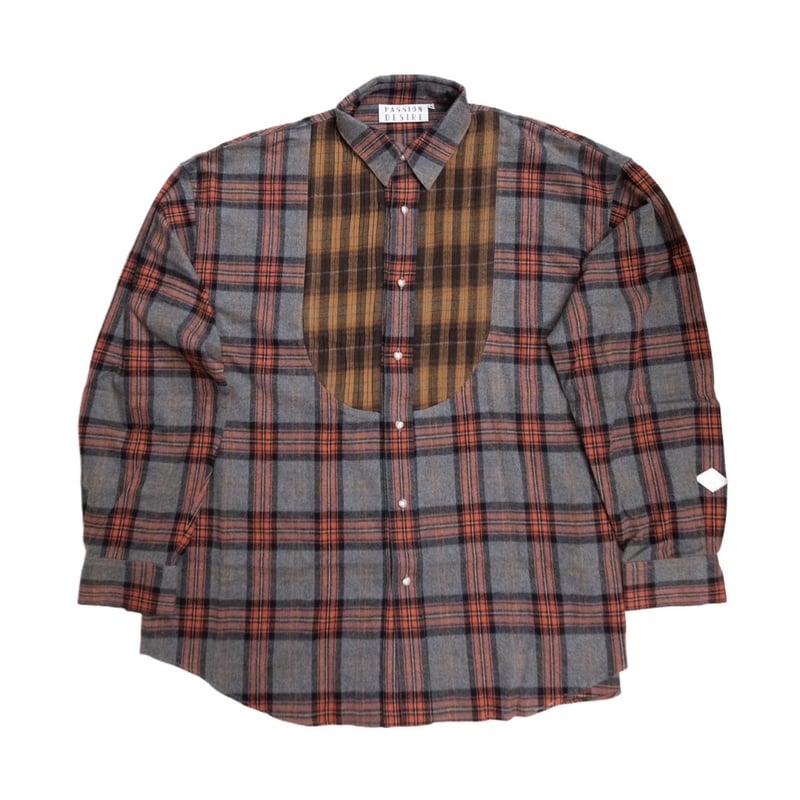 COMBINATION CHECK FLANNEL SHIRT | el conductorH