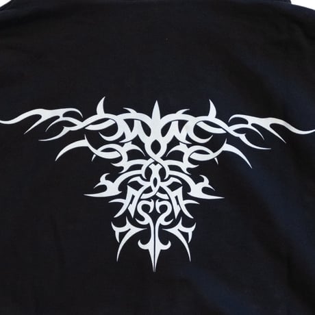 HEART TRIBAL ZIP HOODED SWEATER