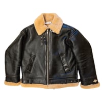 x blackmeans SHEEPSKIN FLIGHT JKT