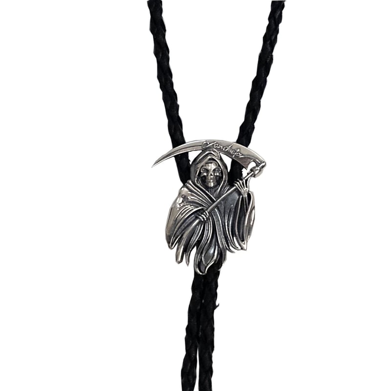 SILVER LOOP TIE 'DEATH | el conductorH ONLINE S