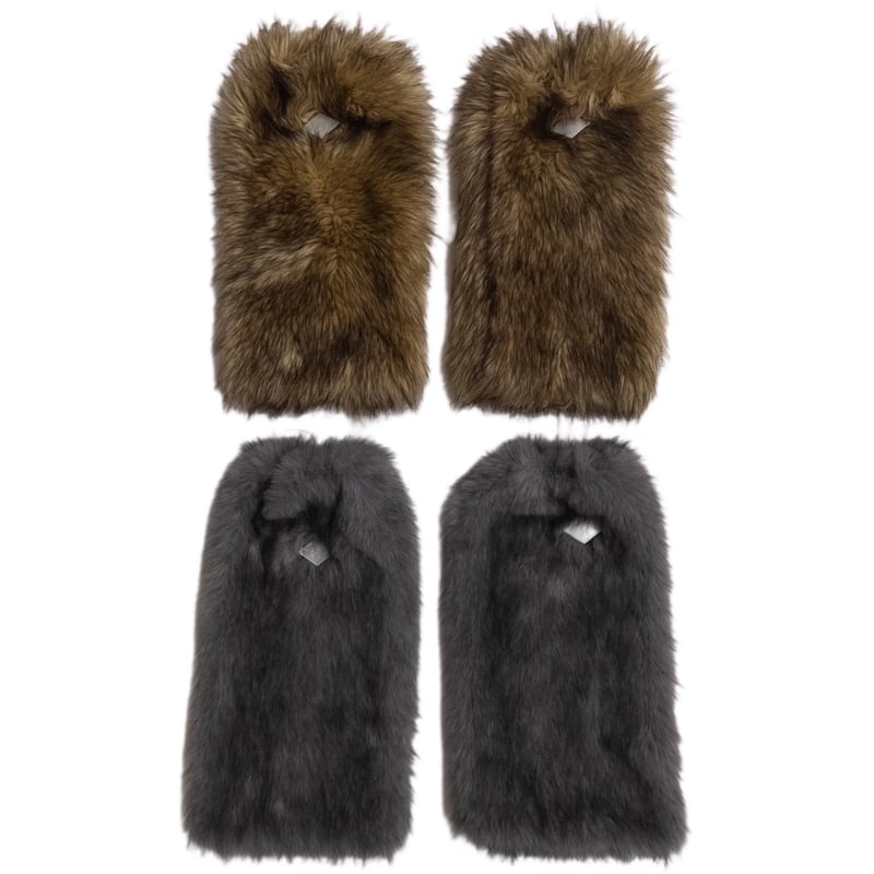 CHEMICAL FUR LEG WARMER | el conductorH ONLINE