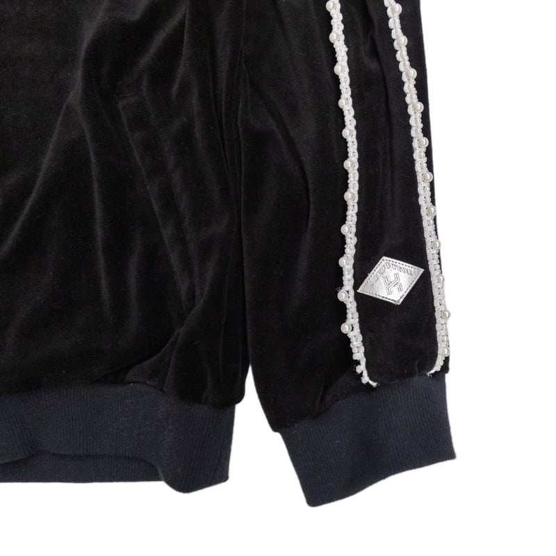 PEARL PIPING VELOURS TRACK JKT コンダクター el conductorH - 【25SS】パール パイピング ベロア トラック