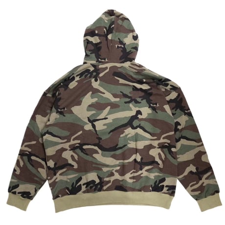 CAMOUFLAGE HOODED SWEATER