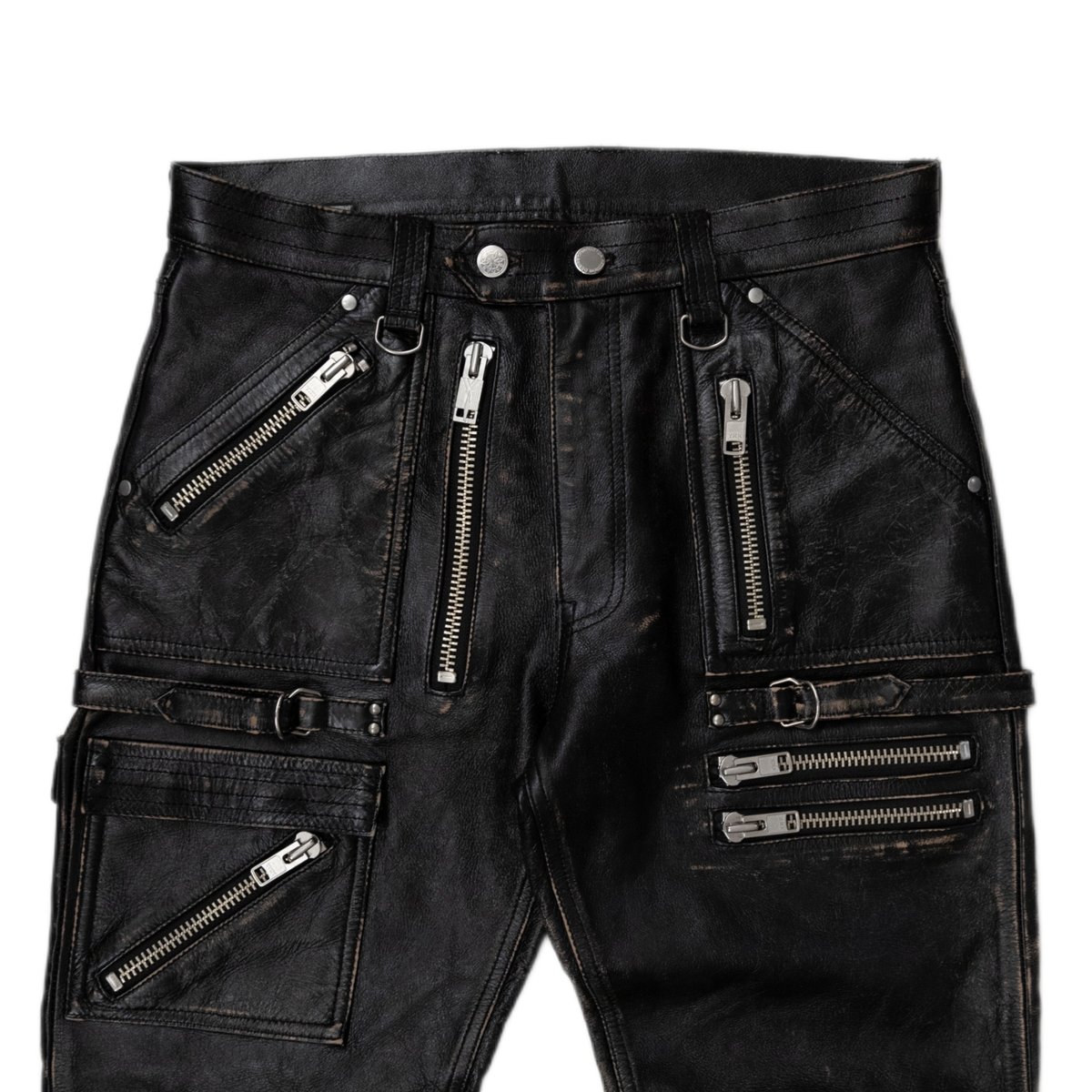 el conductorH x blackmeans レザーZIPパンツ 4 fit=scale-down,w=1200