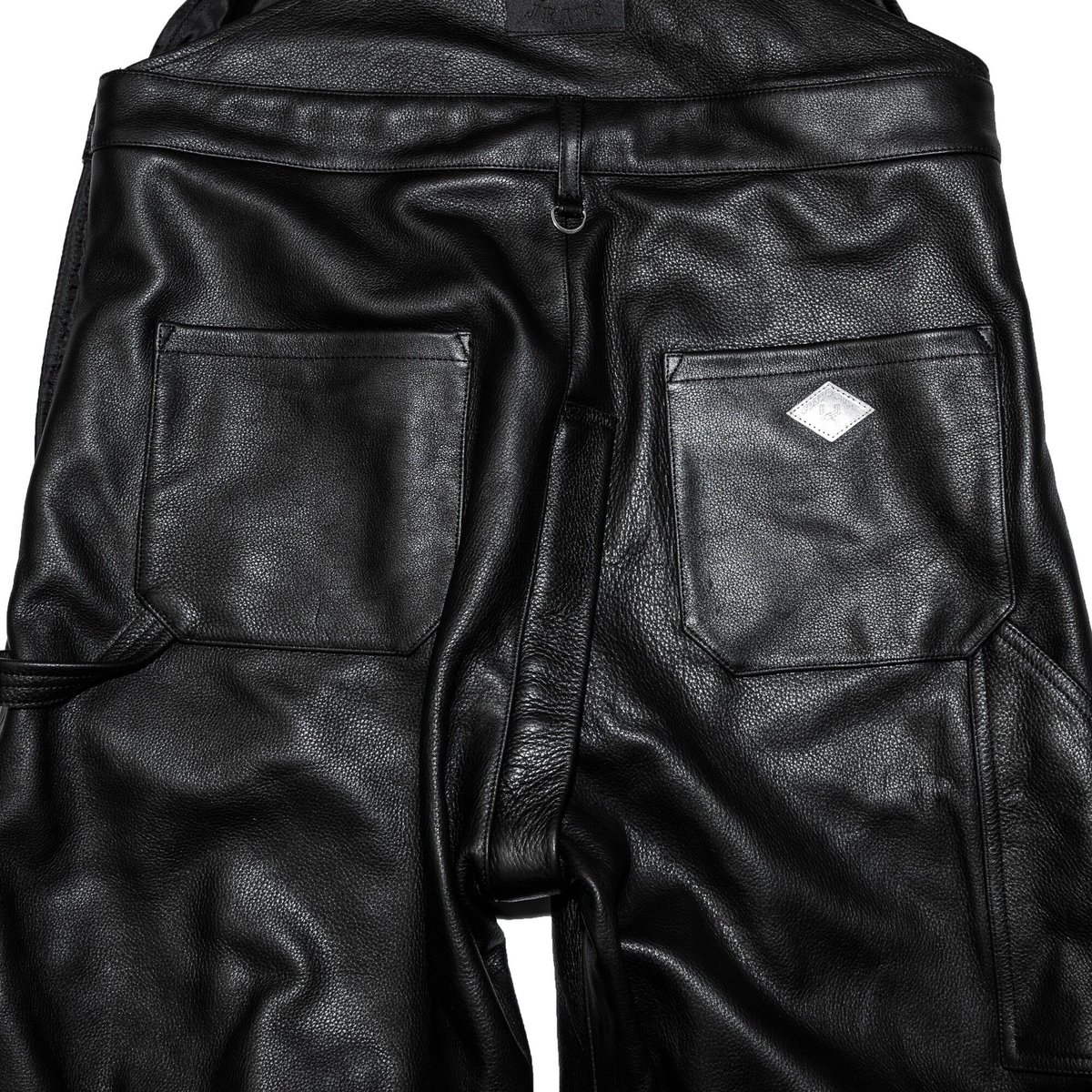 el conductor H / HEAVY LEATHER BONDAGE OVERALLS/オーバーオール/4/牛革/BLK/PD22SP04// HEAVY LEATHER BONDAGE OVERALLS | el conductorH