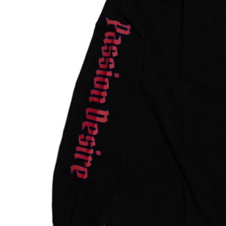 COTTON LONG SLEEVE T-SHIRT 'CHAIN(BK)